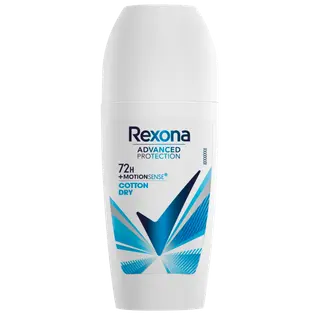 Produktfoto för Rexona 72h Advanced Protection Cotton Dry roll-on 50 ml