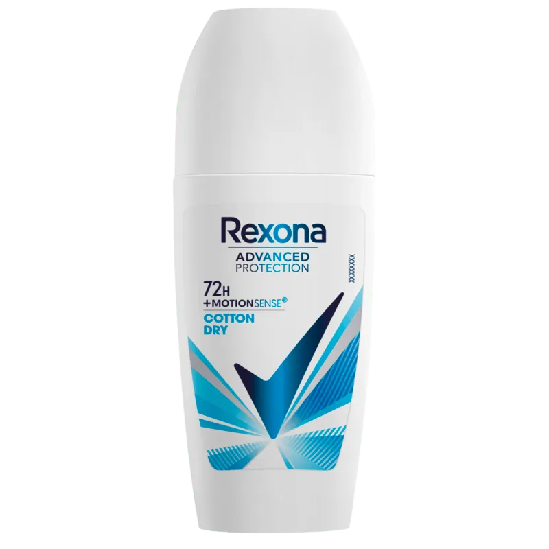Bild 1 för Rexona 72h Advanced Protection Cotton Dry roll-on 50 ml