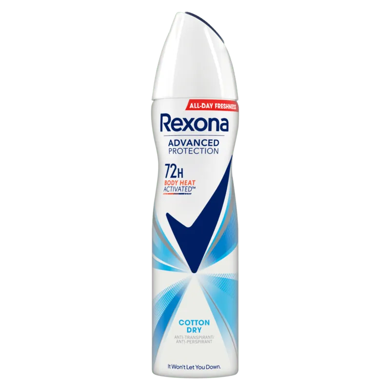 Bild 1 för Rexona 72h Advanced Protection Cotton Dry spray 150 ml