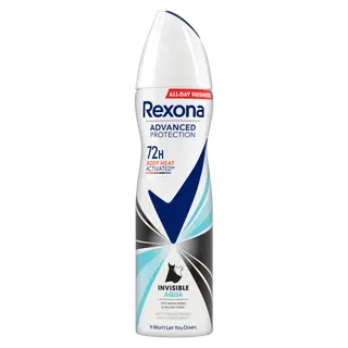 Produktfoto för Rexona 72h Advanced Protection Invisible Aqua spray 150 ml