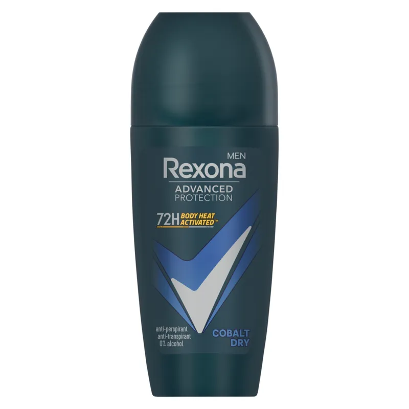 Bild 2 för Rexona Men 72h Advanced Protection Cobalt Dry roll-on 50 ml