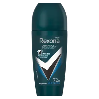 Produktfoto för Rexona Men 72h Advanced Protection Invisible Ice roll-on 50 ml