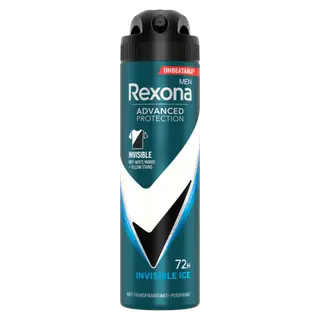 Produktfoto för Rexona Men 72h Advanced Protection Invisible Ice spray 150 ml