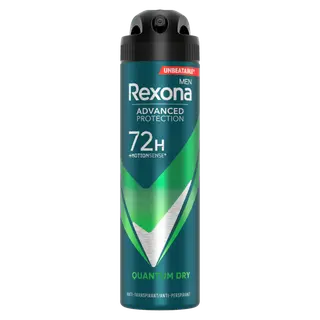 Produktfoto för Rexona Men 72h Advanced Protection Quantum Dry spray 150 ml