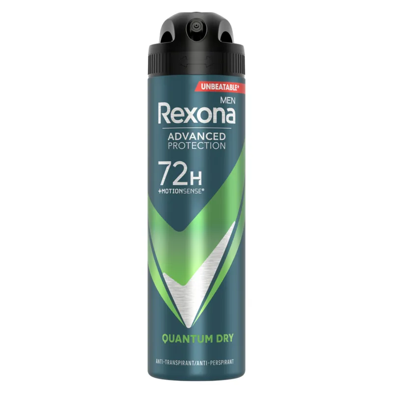Bild 2 för Rexona Men 72h Advanced Protection Quantum Dry spray 150 ml
