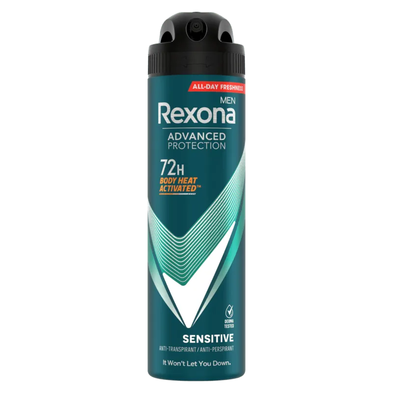 Bild 1 för Rexona Men 72h Advanced Protection Sensitive Spray 150 ml