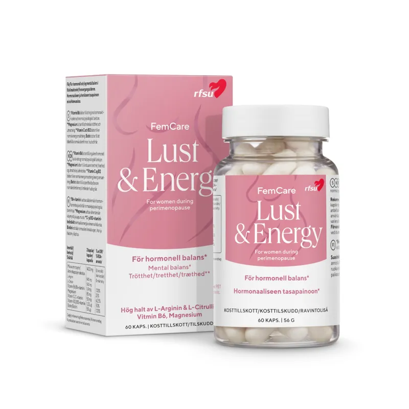 Bild 2 för RFSU FemCare Lust & Energy 60 kapslar
