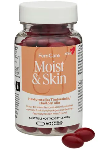 Produktfoto för RFSU FemCare Moist & Skin 60 kapslar