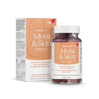 Produktfoto för RFSU FemCare Moist & Skin 60 kapslar