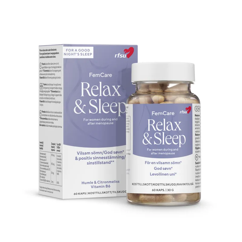 Bild 2 för RFSU FemCare Relax & Sleep 60 kapslar