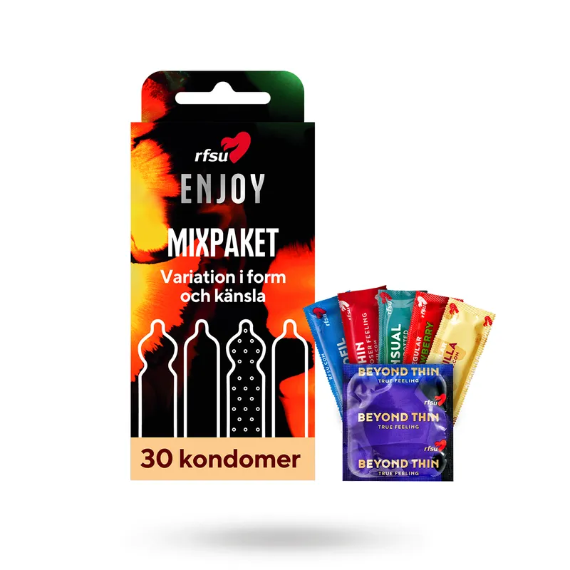 Alternativ bild 0 för RFSU Mixed kondomer 30 st