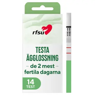 Produktfoto för RFSU Ovulation Test Ägglossning 14 st