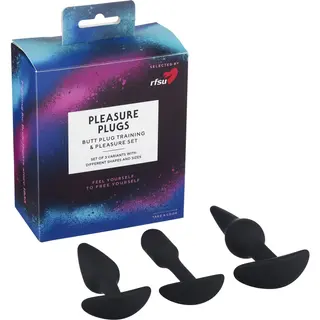 Produktfoto för RFSU Pleasure Plugs Butt Plug Training & Pleasure Set