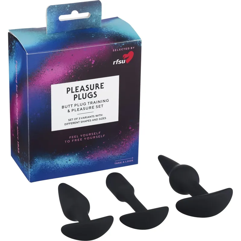 Bild 2 för RFSU Pleasure Plugs Butt Plug Training & Pleasure Set