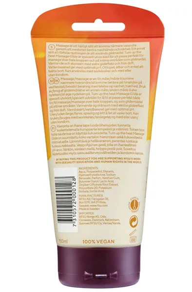 Bild 2 för RFSU Sense Me Turn Up The Heat 150 ml