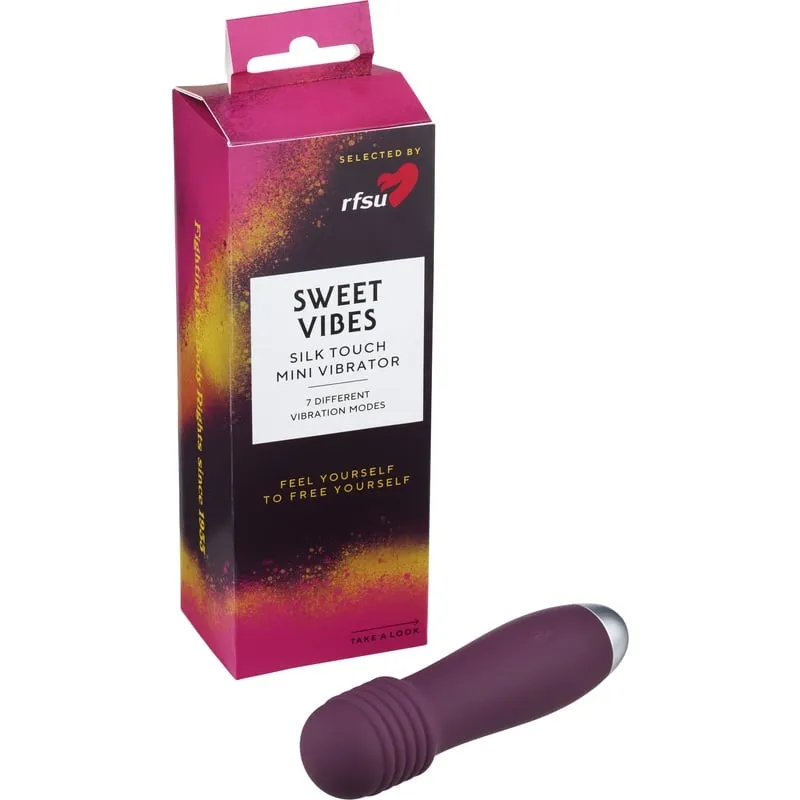 Bild 1 för RFSU Sweet Vibes Silk Touch mini Vibrator