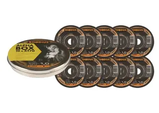 Produktfoto för Rhodius XT70 BOX 208226 Skärskiva rak 125 mm 22.23 mm 10 st