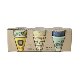 Produktfoto för RICE Rice barnkopp small 6-pack Multi