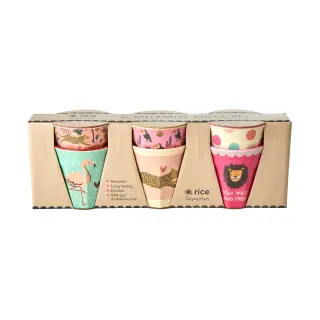 Produktfoto för RICE Rice barnkopp small 6-pack Multi