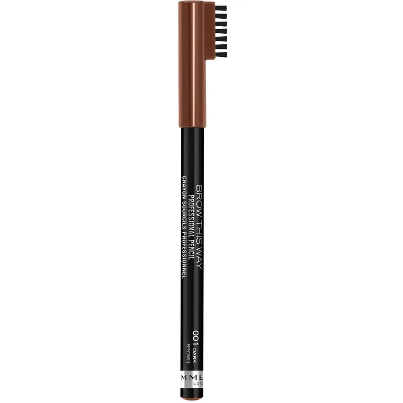 Bild 1 för Rimmel Brow This Way Eyebrow Pencil Dark Drown 001