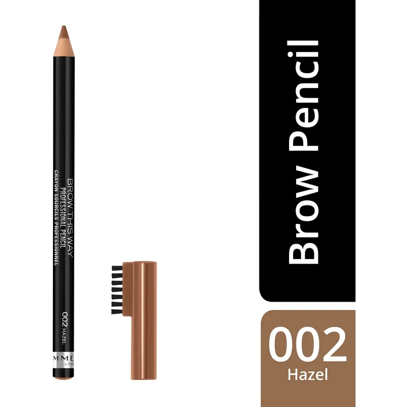 Bild 2 för Rimmel Brow This Way Eyebrow Pencil Hazel 002