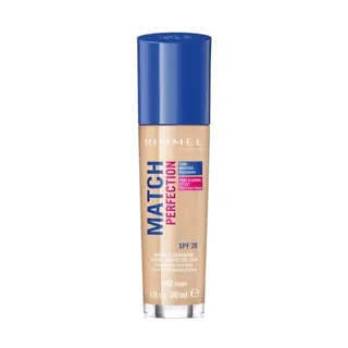 Produktfoto för Rimmel Match Perfection Foundation No. 100 ivory 30ml