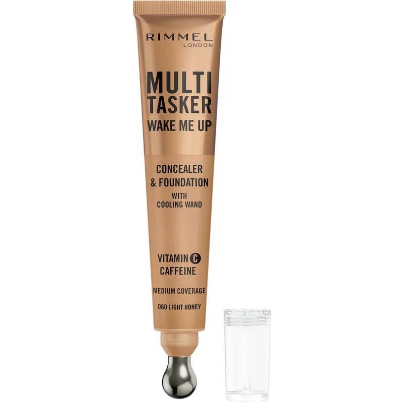 Bild 1 för Rimmel Multi Tasker Wake Me Up Concealer & Foundation Light 060