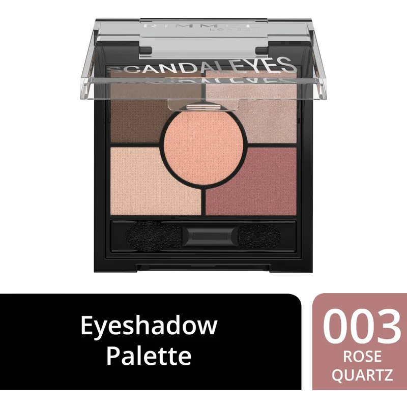 Bild 2 för Rimmel Scandaleyes Eyeshadow Palette 003 Rose Quartz