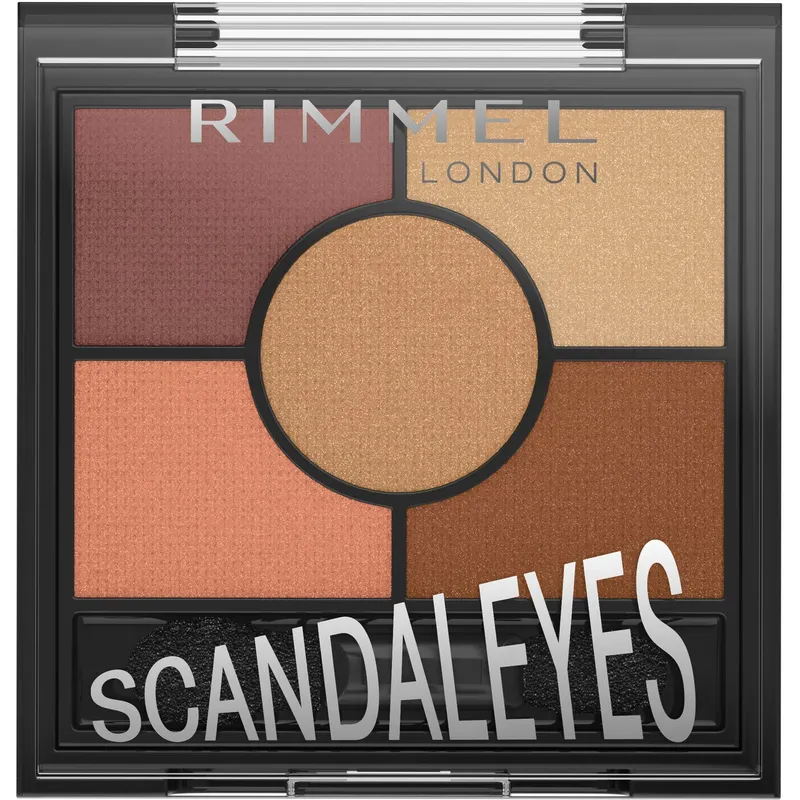 Bild 1 för Rimmel Scandaleyes Eyeshadow Palette 005 Sunset Bronze