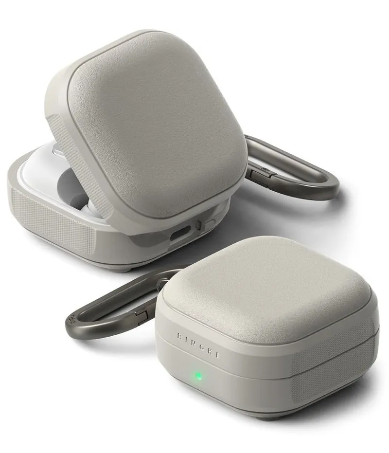 Alternativ bild 0 för Ringke Onyx Magnetiskt Skal till Samsung Galaxy Buds 4 / 4 Pro - Grå