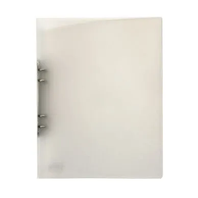 Alternativ bild 0 för Ringpärm A4 i plast transparent vit