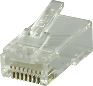 Produktfoto för RJ45 kontakter CAT6 UTP 20-pack