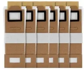 Produktfoto för Roborock dammsugarpåse 6-pack