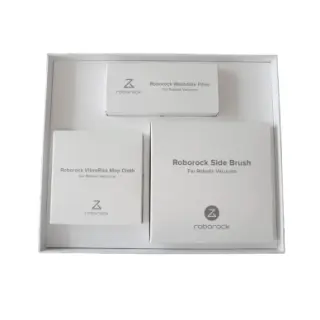 Produktfoto för Roborock S8 Pro Ultra Kit / Filter x2 + Mopp x2 + Sidoborste x2