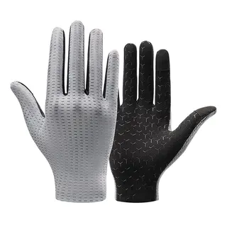 Produktfoto för Rockbros Andas Cykelhandskar med Full Finger, Storlek: XL - Grå