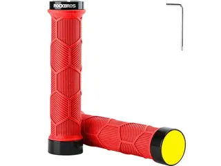 Produktfoto för Rockbros Bicycle Greppar Med Reflector - Röd