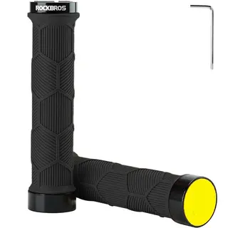 Produktfoto för Rockbros Bicycle Greppar Med Reflector - Svart