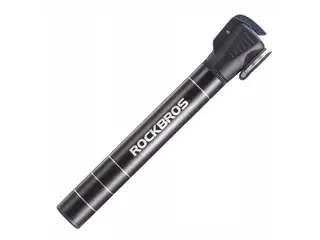 Produktfoto för RockBros Liten cykelpump 7 bar aluminium längd 17cm - svart
