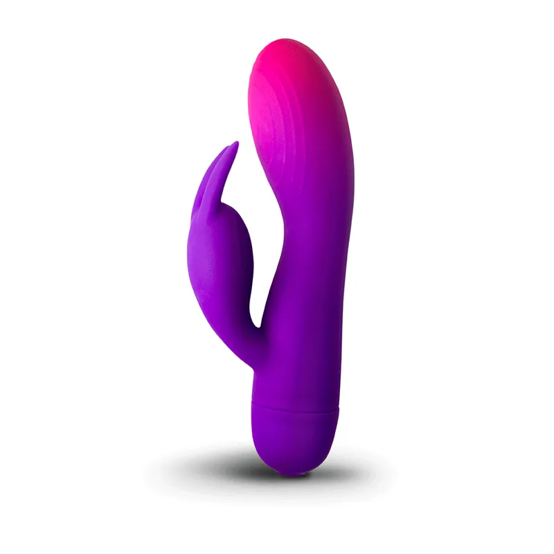 Bild 1 för Rocks Off Glo-Girl Rabbitvibrator Lila