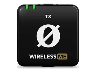 Produktfoto för RØDE Wireless ME TX, Bodypack-sändare, 100 dB, Svart, 24-bit / 48 kHz, 100 m, ME RX, Wireless GO II RX, RØDECaster Pro II, RØDECaster Duo / Streamer X