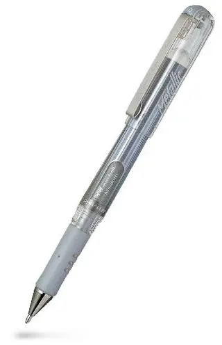 Produktfoto för Rollerpen Pentel Hybrid Gel K230-ZO sølv 1,0mm