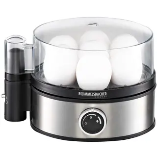 Produktfoto för Rommelsbacher ER 400 - Äggkokare - 400 W - rostfritt stål/svart