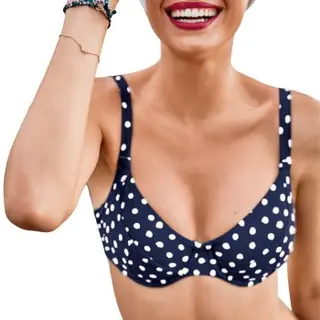 Produktfoto för Rosa Faia Blue Dots Luna Bikini Bra Marin E 38 Dam