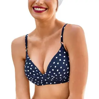 Produktfoto för Rosa Faia Blue Dots Maja Bikini Bra Marin C 38 Dam