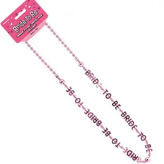 Produktfoto för Rosa halsband till möhippan