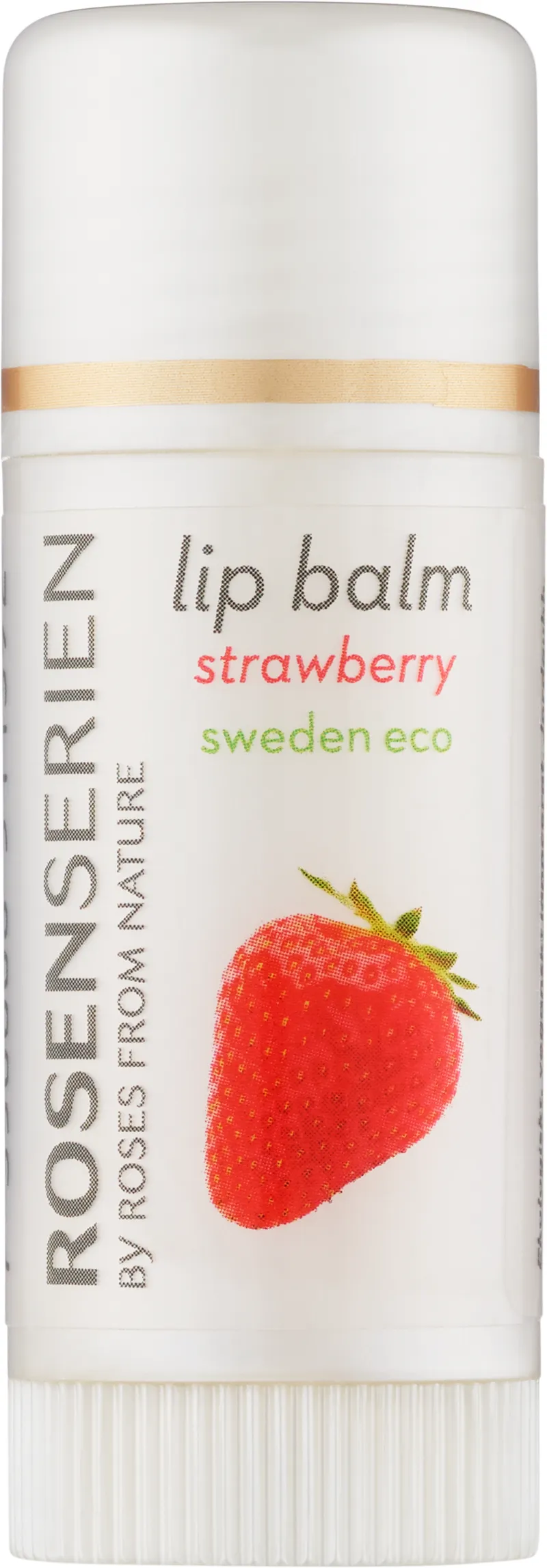 Alternativ bild 0 för Rosenserien Lip balm strawberry 7,5 ml