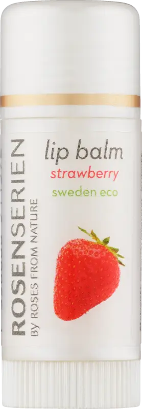 Produktfoto för Rosenserien Lip balm strawberry 7,5 ml