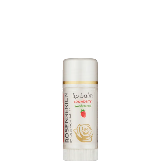 Alternativ bild 0 för Rosenserien Lip balm strawberry 7,5 ml