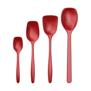 Produktfoto för Rosti Classic grytskedsset 4 delar, röd