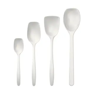 Produktfoto för Rosti Classic grytskedsset 4 delar, vit